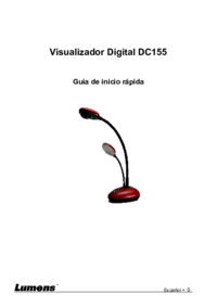 a Ver el documento Lumens-technology DC155 Quick Start Manual de usuario